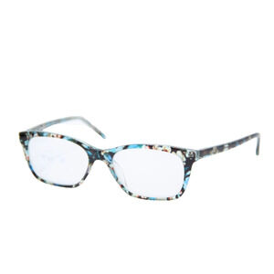 BEBE BB5145 400 BLUE FLORAL EYEGLASSES SUNGLASSES FRAME 53-17-135